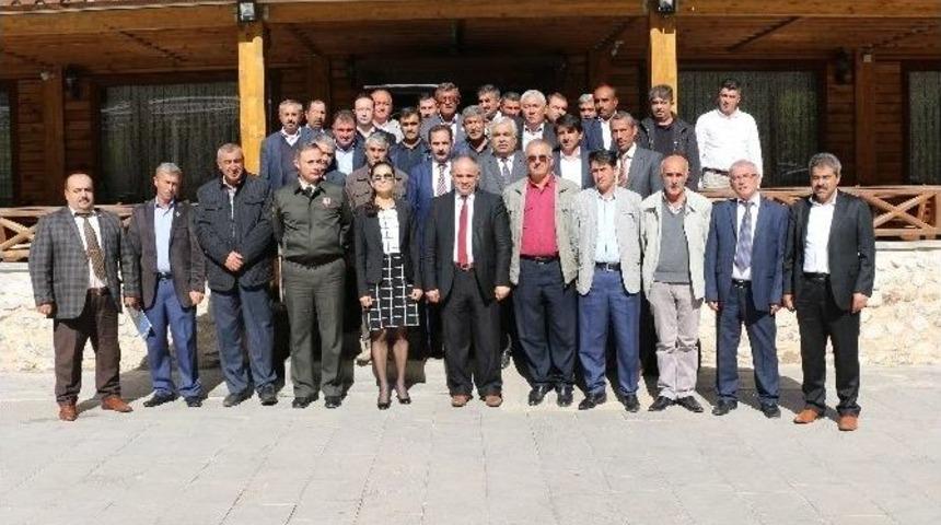 Yahyalı&rsquo;da Muhtarlar G&uuml;n&uuml; Kutlandı