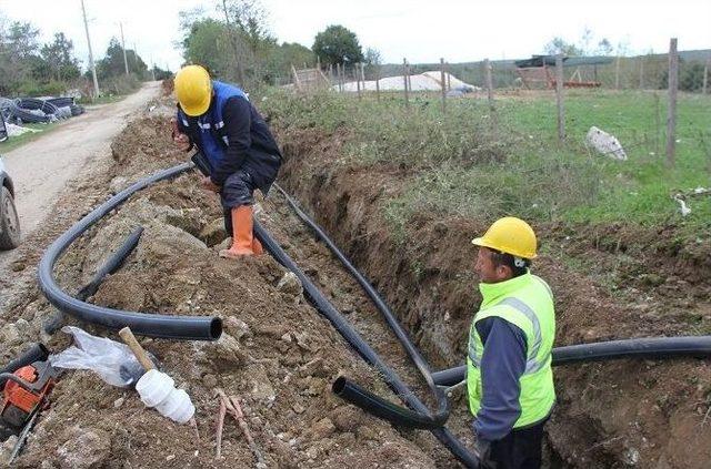 &Uuml;&ccedil; Mahalleye Daha Birinci Sınıf İ&ccedil;mesuyu 1