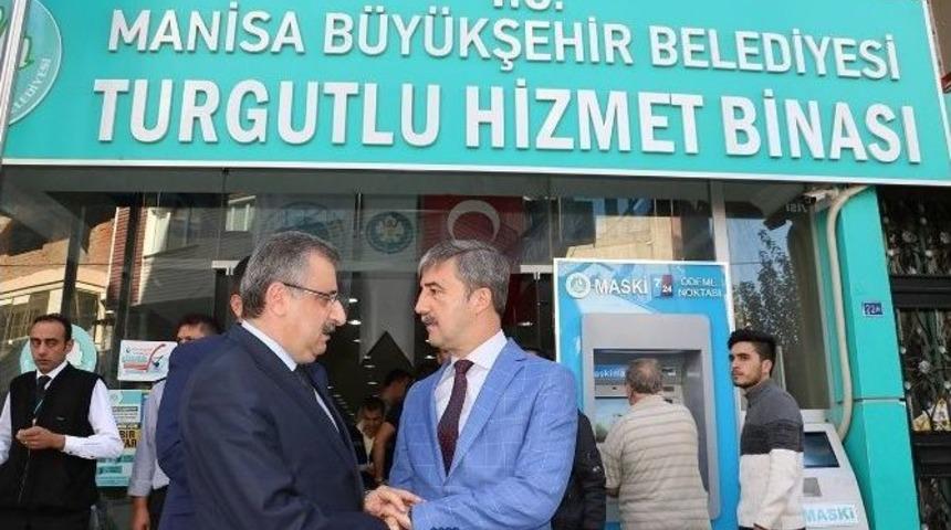 Manisa B&uuml;y&uuml;kşehir, İl&ccedil;elerdeki &Ccedil;alışmaları İnceliyor