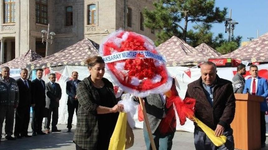 Aksaray&rsquo;da Muhtarlar G&uuml;n&uuml; Kutlaması