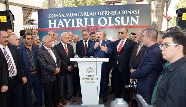 Büyükşehir’den Muhtarlara “muhtarlar Günü” Hediyesi