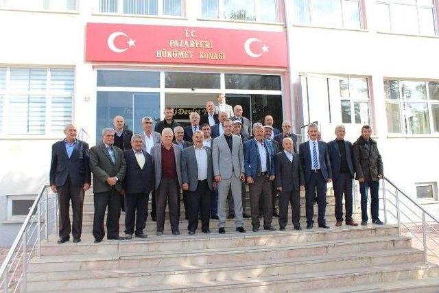 Pazaryeri’nde Muhtarlar Günü Kutlandı