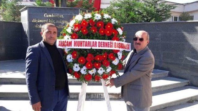 Alaçam’da Muhtarlar Günü Törenle Kutlandı