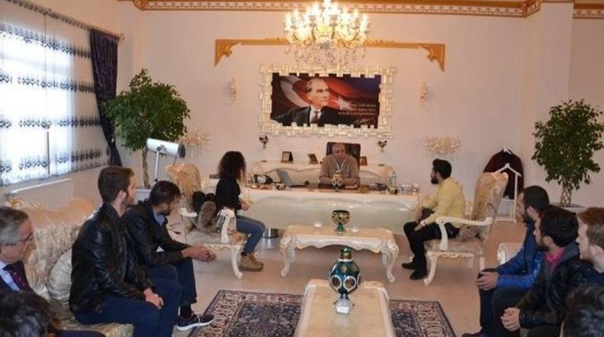 Gen&ccedil; Chp&rsquo;lilerden &Ccedil;at Belediyesi&rsquo;ne Ziyaret