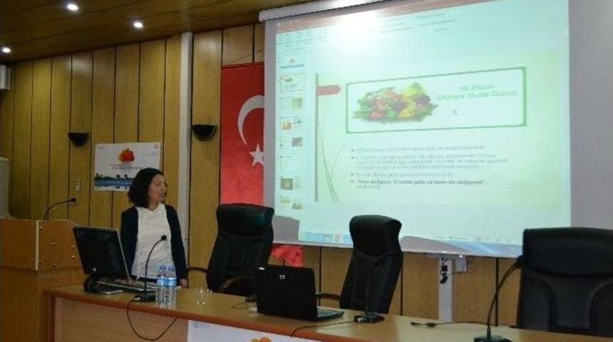 Ağrı&rsquo;da &ldquo;iklim Değişiyor; O Halde Gıda Ve Tarım Da Değişmeli" Konulu Program