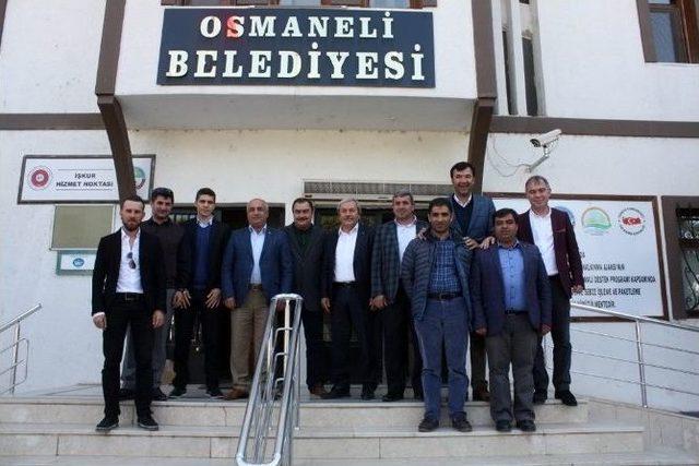 Bilecik Tso Başkanı Mefail Ateş’ten Osmaneli’ne Ziyaret