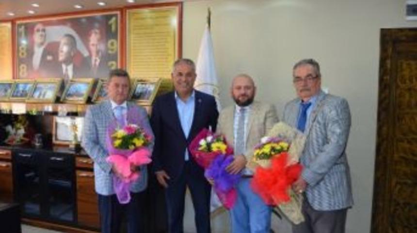Muhtarlardan Başkan Yaman&rsquo;a Ziyaret
