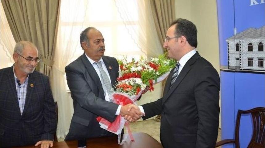 Muhtarlardan Vali &Ccedil;ataklı&rsquo;ya Ziyaret