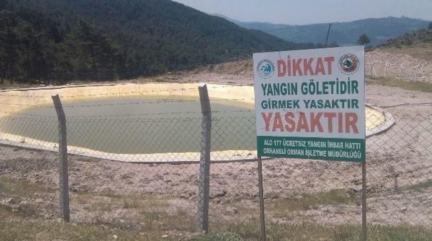 Yangın Havuzları Kışa Hazırlanıyor