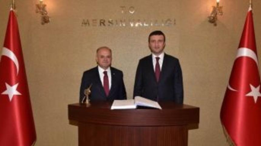 Bakan Yardımcısı Yegin&rsquo;den Vali &Ccedil;akacak&rsquo;a Ziyaret