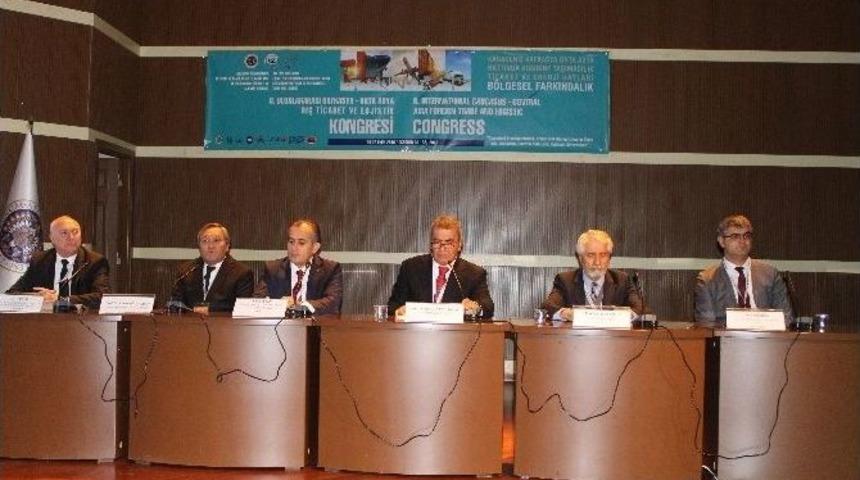 Uluslararası Kafkasya-orta Asya Dış Ticaret Ve Lojistik Kongresi Başladı