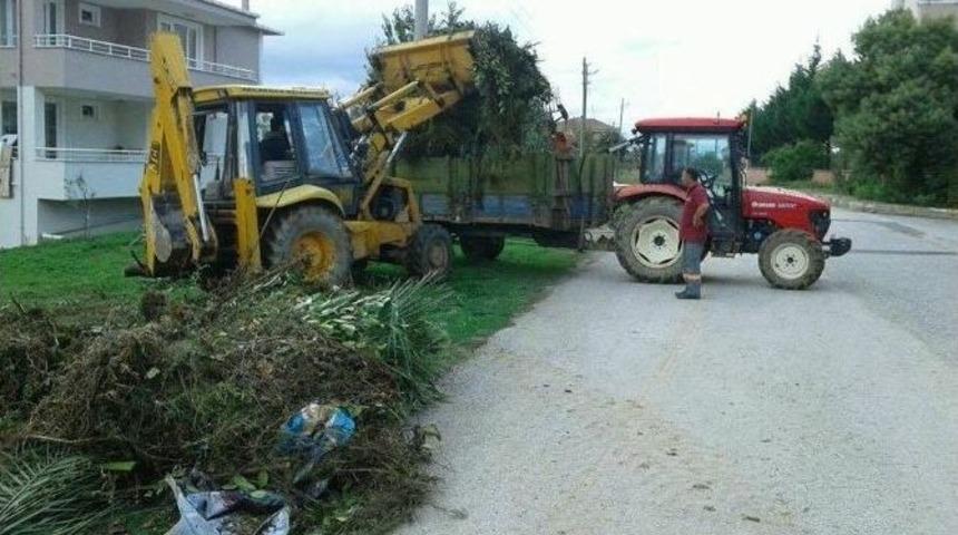 Ak&ccedil;akoca&rsquo;da Temizlik &Ccedil;alışmaları Hızlandı