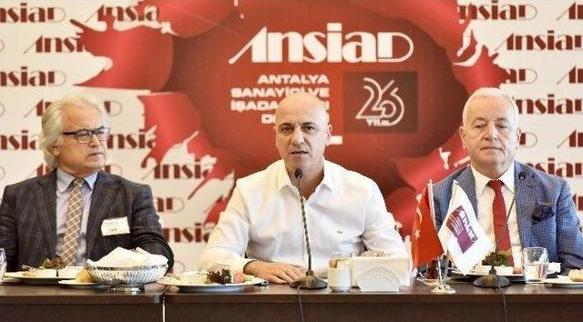 Ansiad&rsquo;ın Bu Ayki Konuğu Başkan Bahar Oldu 1