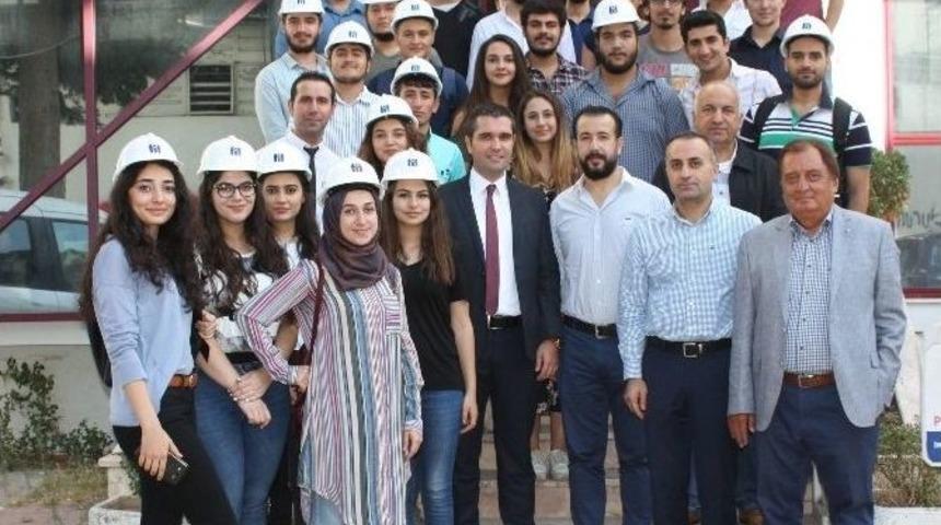 Geleceğin İnşaat M&uuml;hendisleri İmo&rsquo;da Baret Taktı