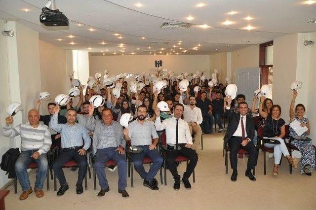 Geleceğin İnşaat Mühendisleri İmo’da Baret Taktı