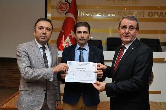 Girişimci Adaylarının Belge Heyecanı 2