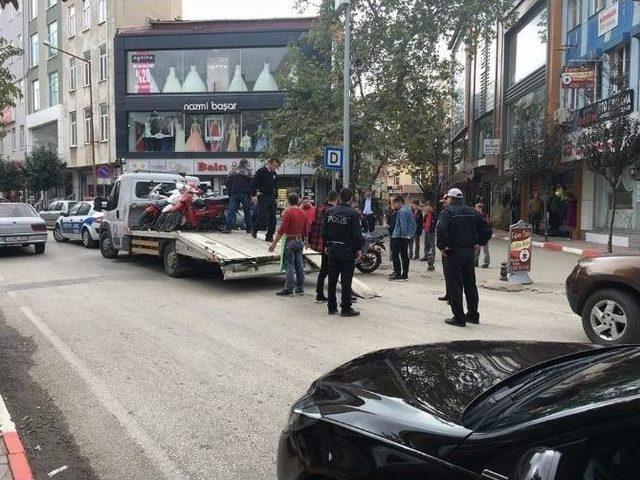 Keşan Polisinden Plakasız Motosikletlere Darbe 1