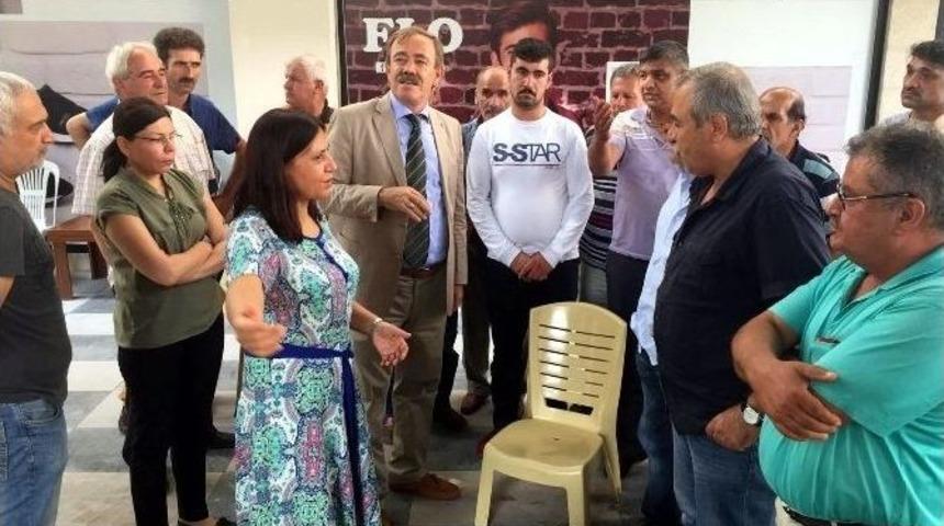 Mutlu Ve T&uuml;rk Esnafla Buluştu