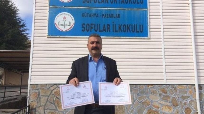 Pazarlar&rsquo;da 2 Okula Beslenme Dostu Belgesi