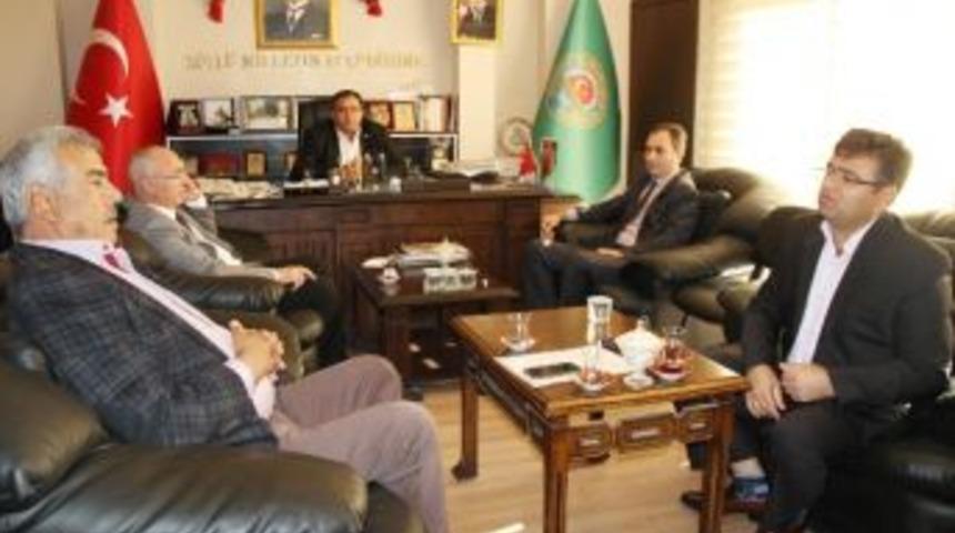 Aksaray&rsquo;da Defterdar Ve Vergi Dairesi M&uuml;d&uuml;r&uuml;nden Ziyaretler