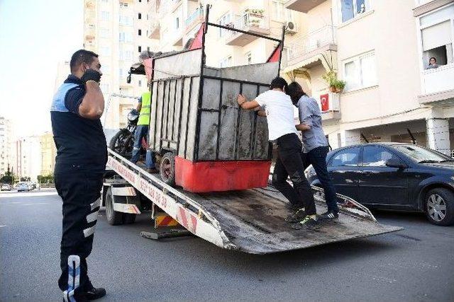 Büyükşehir Belediyesi Zabıta Ekiplerinden Kağıt Toplayıcılarına Operasyon