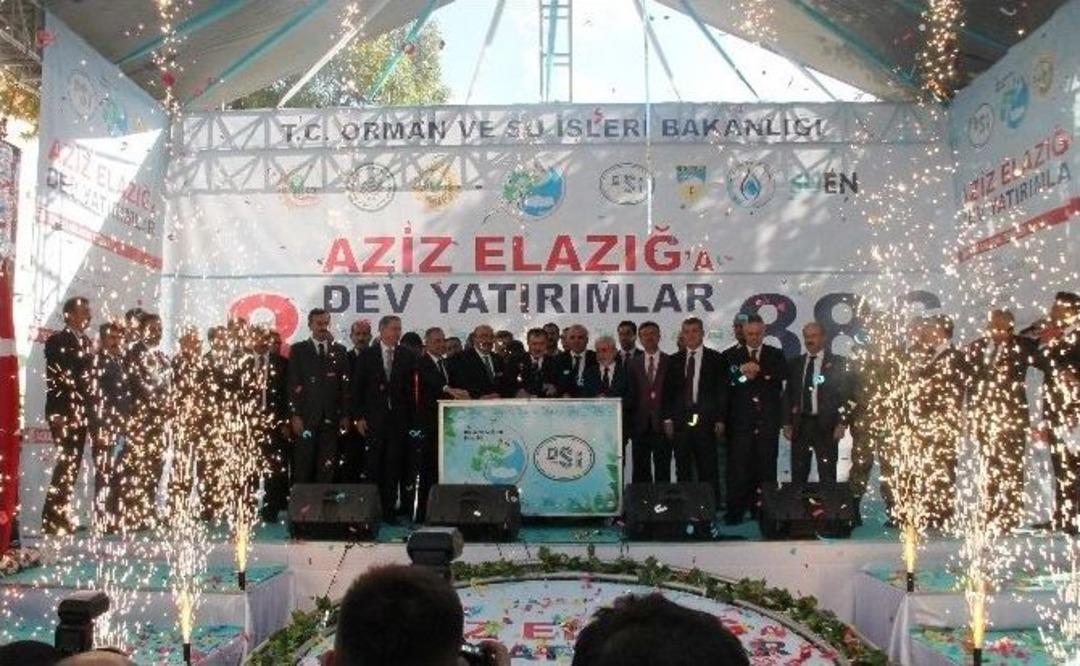 Orman Ve Su İşleri Bakanı Eroğlu&rsquo;nun Elazığ Temasları