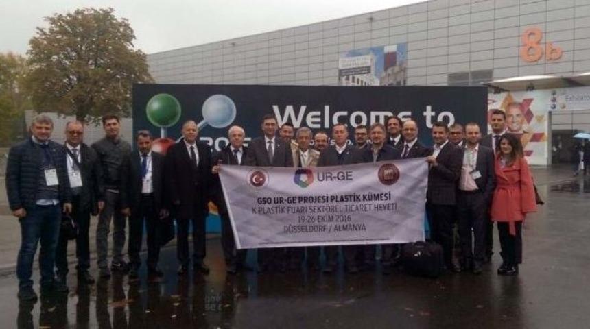 Gso Ur-ge Plastik K&uuml;mesi Heyeti Almanya K Plastik Fuarında