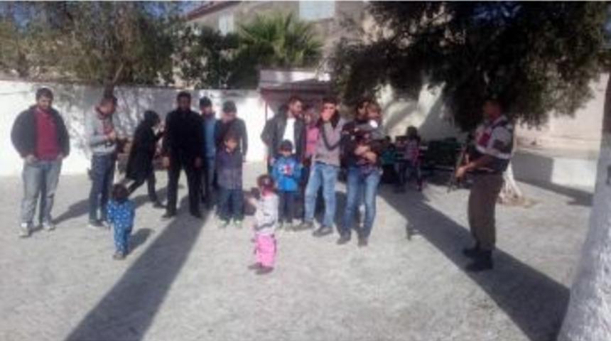 Didim&rsquo;de 21 G&ouml;&ccedil;men Yakalandı