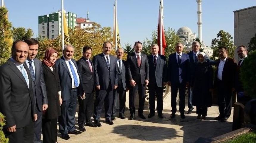 Enerji Bakanı Albayrak&rsquo;tan Başkan Aky&uuml;rek&rsquo;e Ziyaret