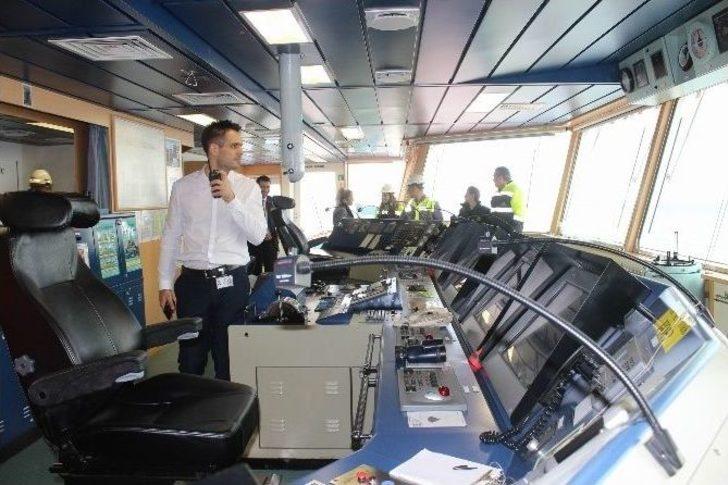 Türkiye’ye Bugüne Kadar Gelen En Büyük Gemi Tekirdağ’da G4