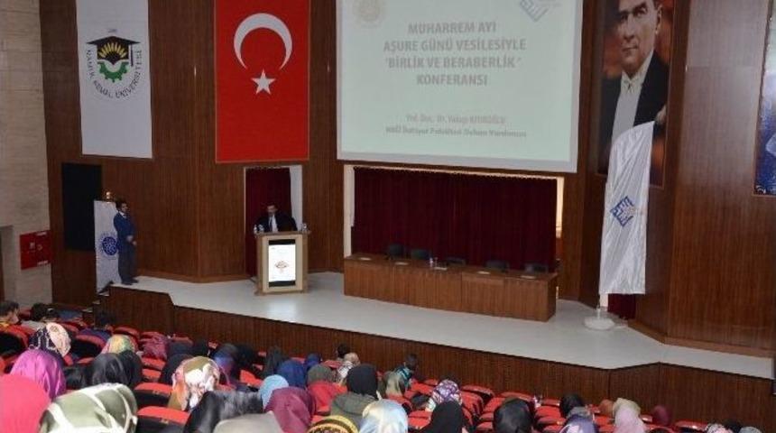 Nk&uuml;&rsquo;de Aşure G&uuml;n&uuml; Birlik Ve Beraberlik Konferansı