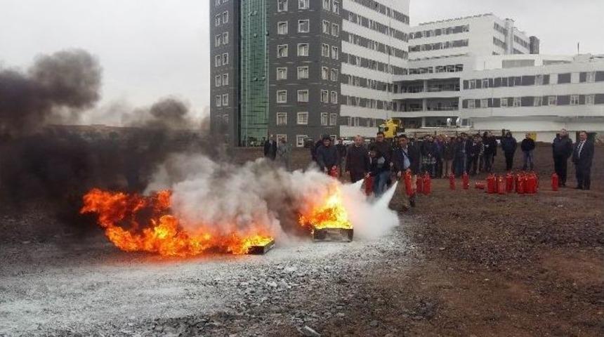Nk&uuml;&rsquo;de Yangın S&ouml;nd&uuml;rme Eğitimi