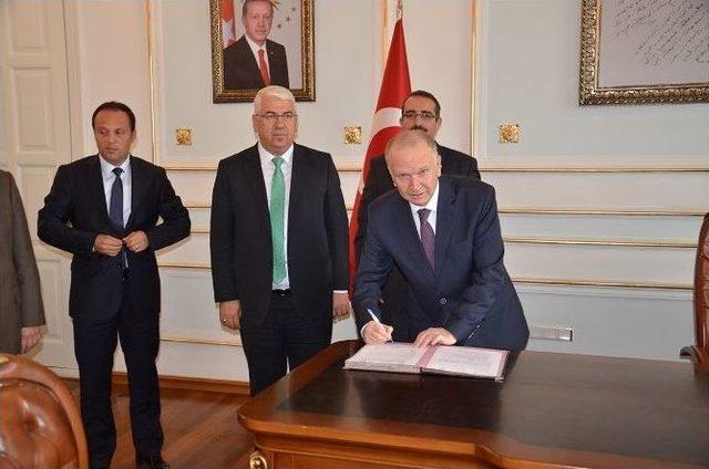 112 Acil Sağlık Hizmetleri İstasyonu Protokol&uuml; İmzalandı 2