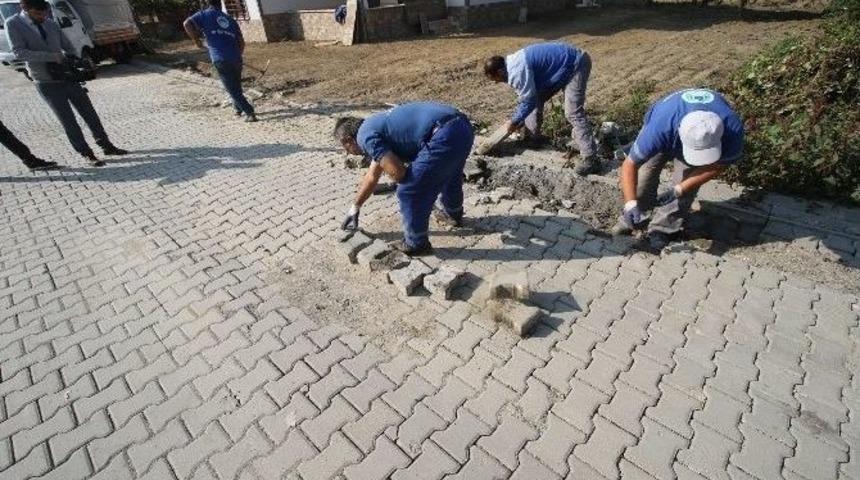 Akyazı Belediyesi Alt Ve &Uuml;st Yapı &Ccedil;alışmalarına Devam Ediyor