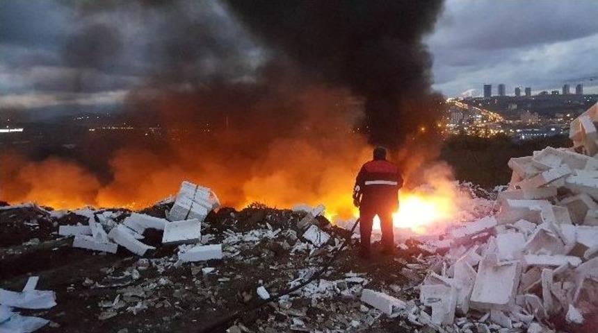 Samsun&rsquo;da Korkutan Yangın