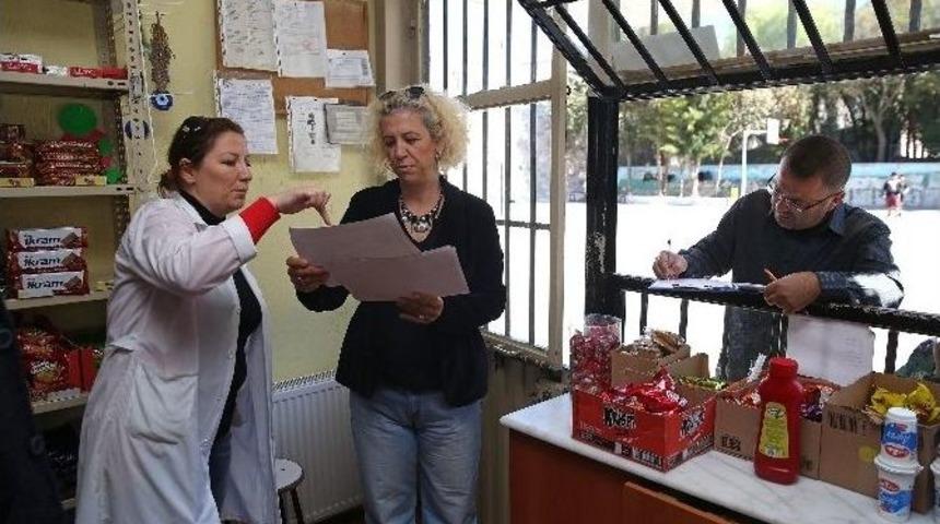 Buca&rsquo;da Okul Kantinlerine Denetim