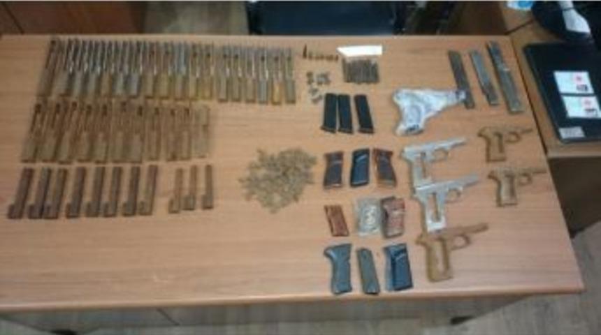 Rize&rsquo;de Ka&ccedil;ak Silah At&ouml;lyesine Baskın