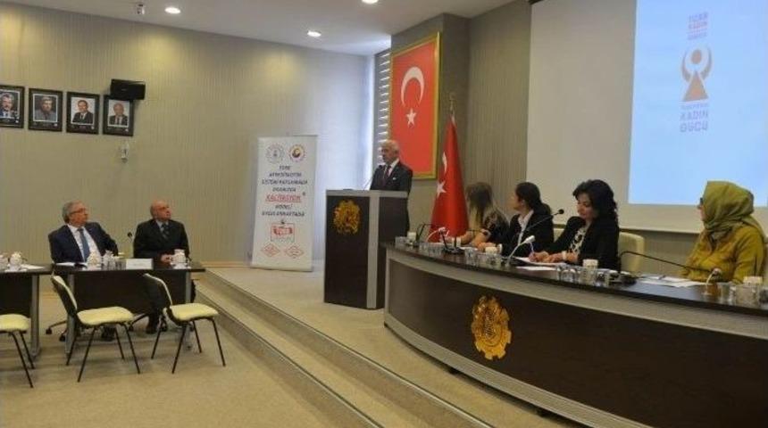 Başkan Nafi G&uuml;ral&rsquo;dan Kadın Girişimcilere: Fırsatları Kendiniz Oluşturun