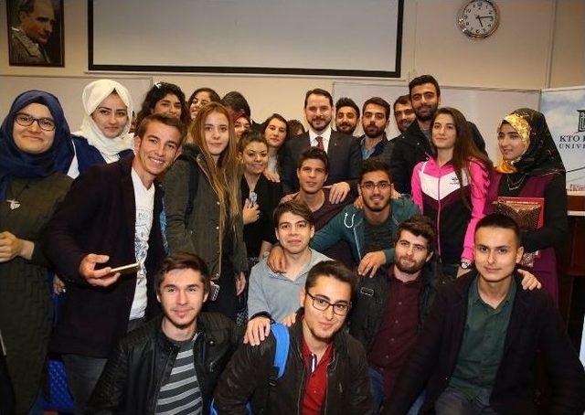 Bakan Berat Albayrak, Geleceğin Enerji Y&ouml;neticilerine Ders Verdi 2