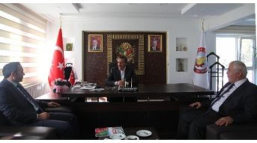 Sgk Konya İl M&uuml;d&uuml;r&uuml; Yavuz&rsquo;dan Başkan Tutal &lsquo;a Ziyaret