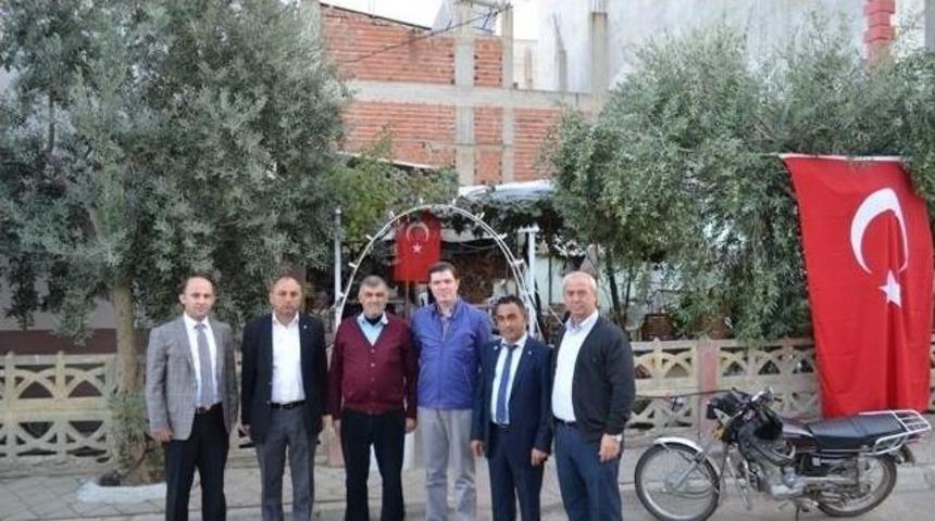 Salihli Ticaret Borsası&rsquo;ndan Şehit Ailesine Taziye Ziyareti