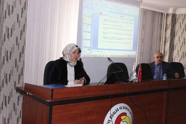 Tavşanlı&rsquo;da Bor&ccedil;ların Bilgilendirilmesi Toplantısı 1