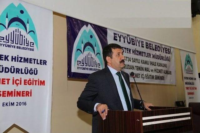 Ekinci “amacımız Vatandaşlarımıza Kaliteli Hizmet Götürmek”