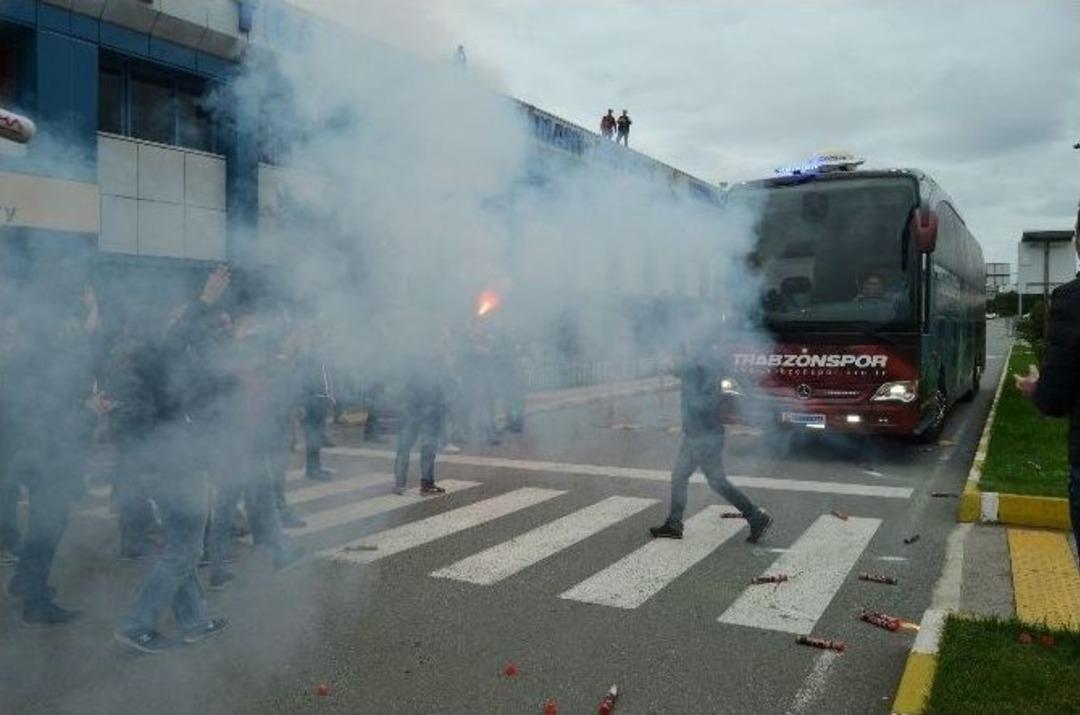 Trabzonspor&rsquo;a Coşkulu Uğurlama