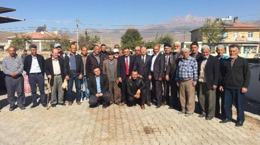 Kaymakam Duru Ve Başkan Cabbar&rsquo;dan &Ccedil;ayır&ouml;z&uuml; Mahallesine Ziyaret