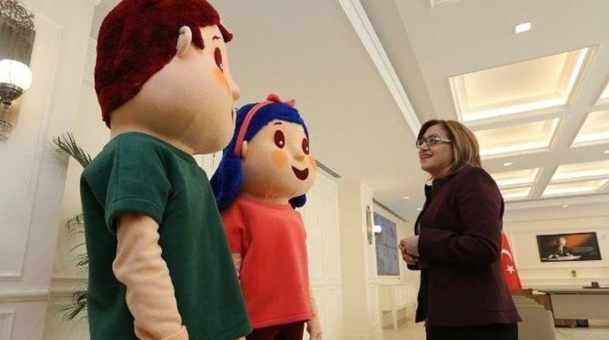 B&uuml;y&uuml;kşehir Belediyesinden &Ccedil;evreci Maskotlar Tanıtımı