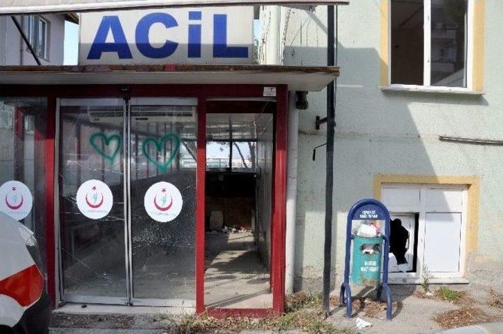 Eski Hastanede Çıkan Yangın Korkuttu G5