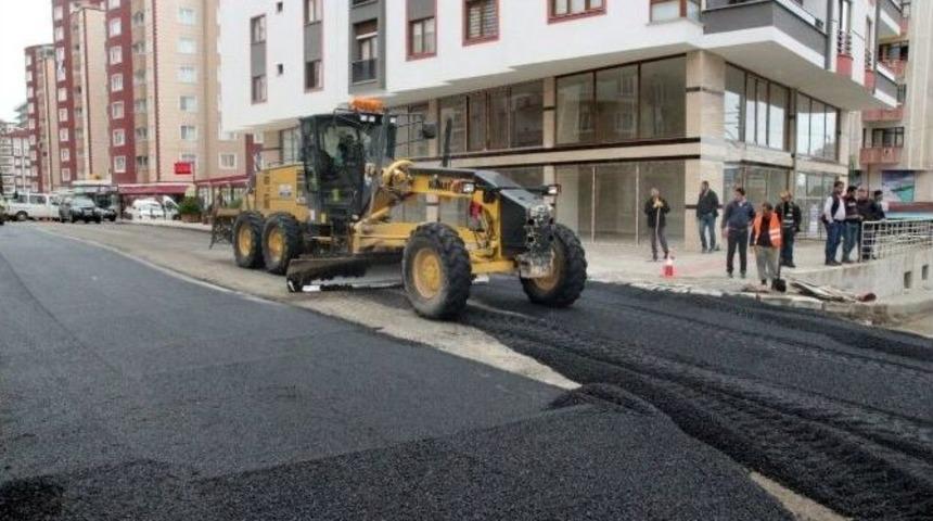 Trabzon Büyükşehir Belediyesinin Yol Çalışmaları Devam Ediyor