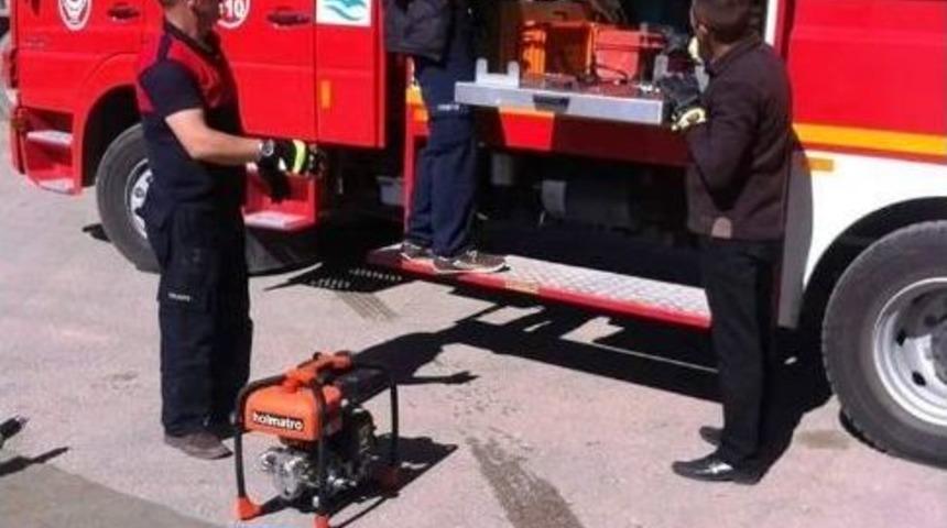 Bayburt İtfaiyesi Her Zaman G&ouml;reve Hazır