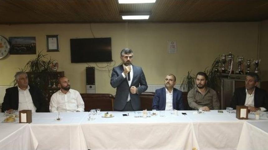 Başkan Keskin Kul&uuml;p Y&ouml;neticileriyle Buluştu